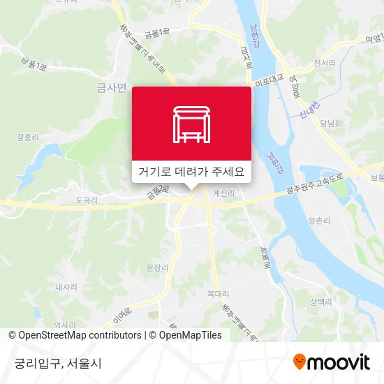 궁리입구 지도