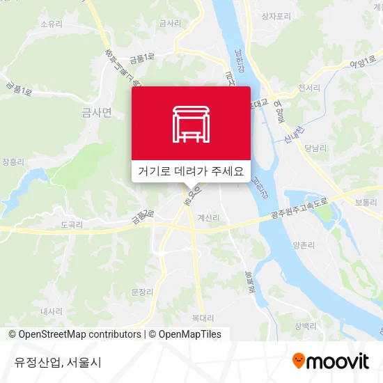 유정산업 지도