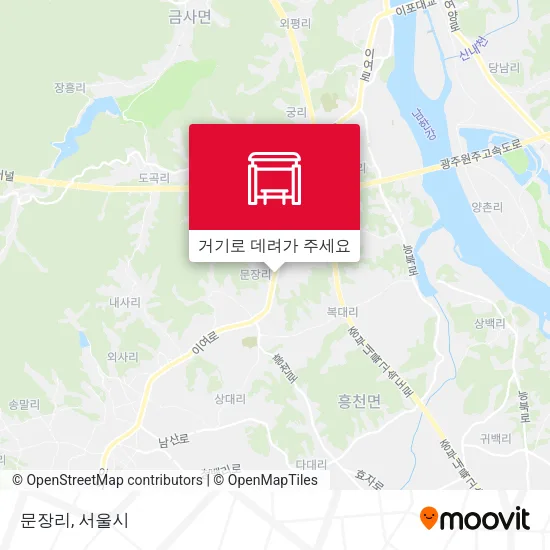 문장리 지도