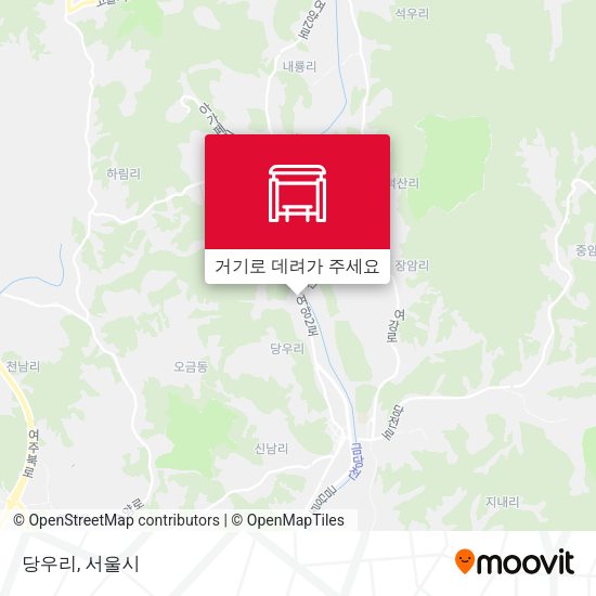 당우리 지도