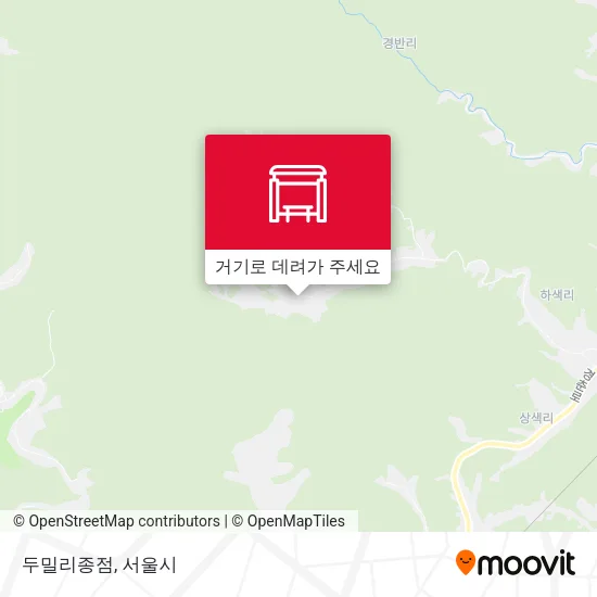 두밀리종점 지도
