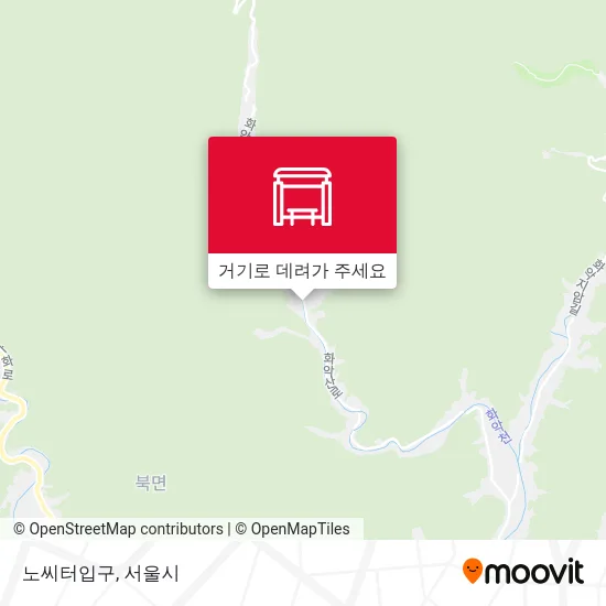 노씨터입구 지도