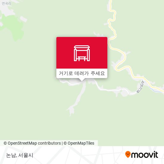 논남 지도