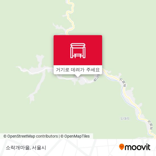 소락개마을 지도