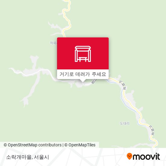 소락개마을 지도