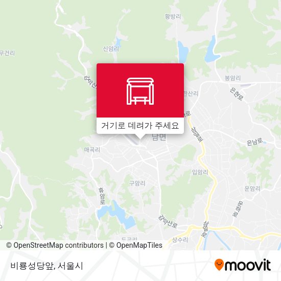 비룡성당앞 지도