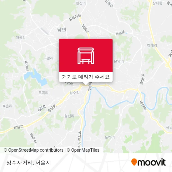상수사거리 지도