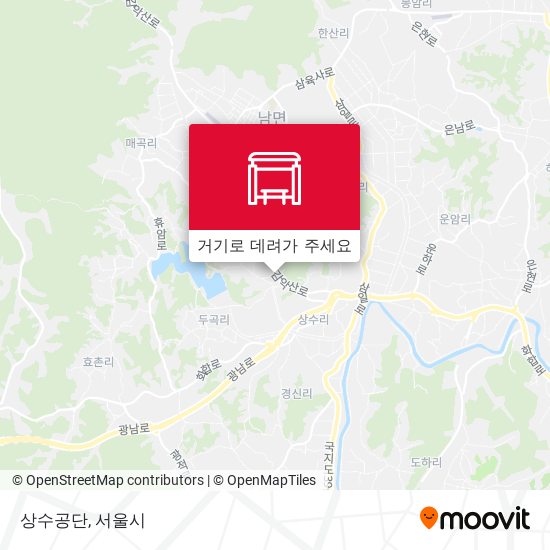 상수공단 지도