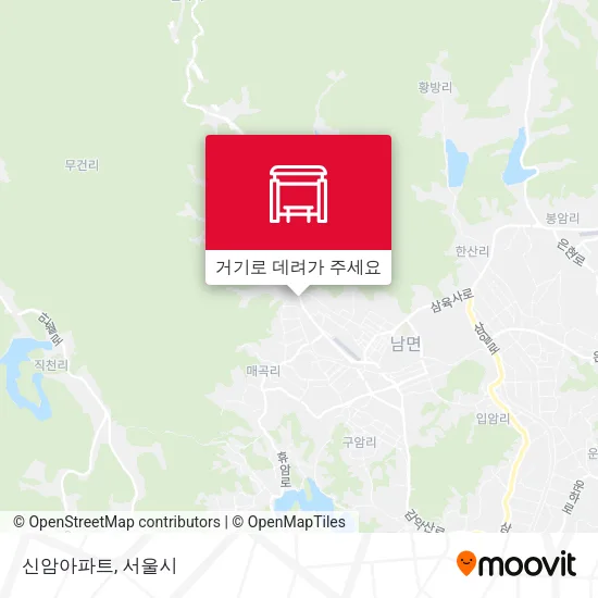신암아파트 지도