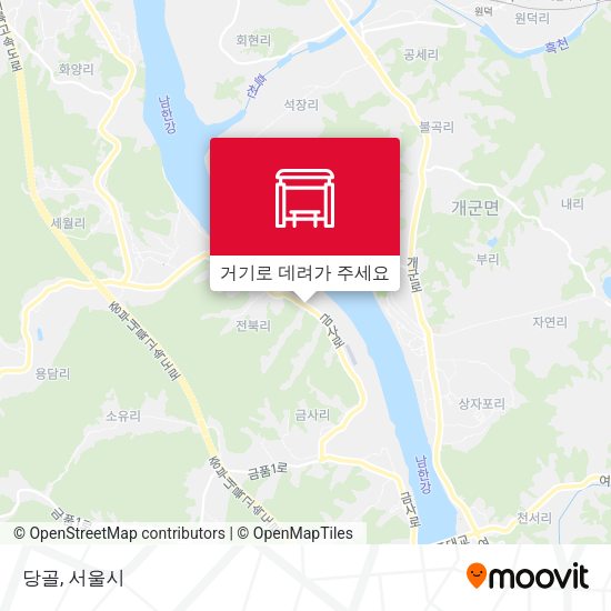 당골 지도