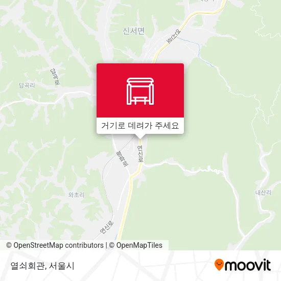 열쇠회관 지도