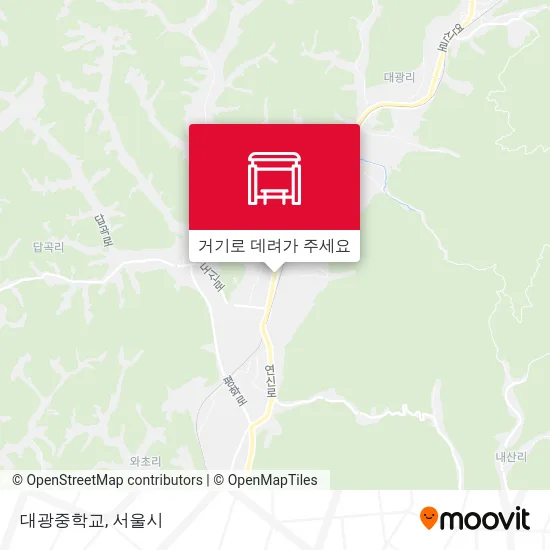 대광중학교 지도
