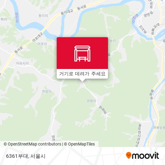 6361부대 지도