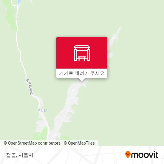 절골 지도
