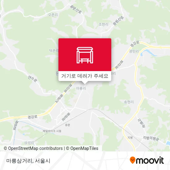 마룡삼거리 지도