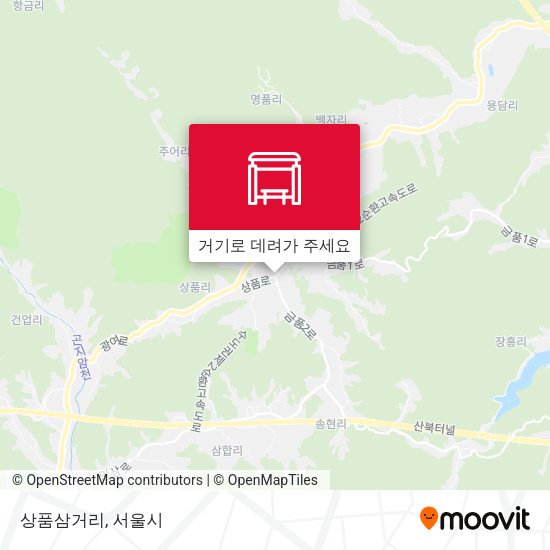 상품삼거리 지도
