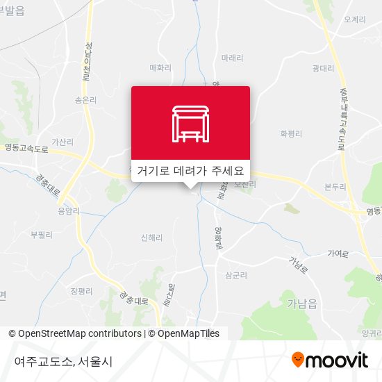 여주교도소 지도