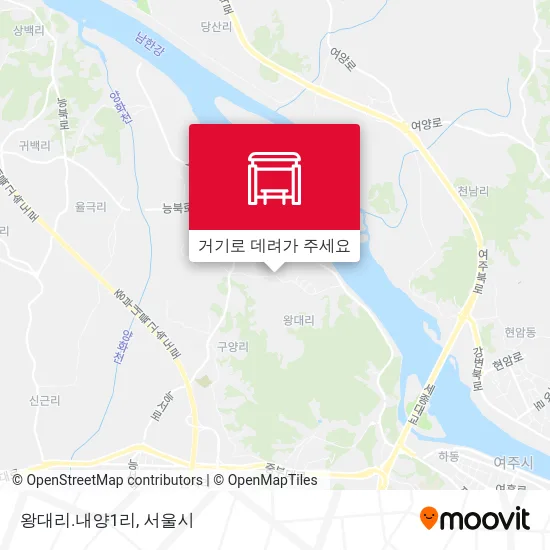 왕대리.내양1리 지도