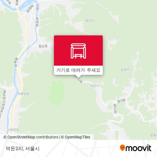 덕둔2리 지도
