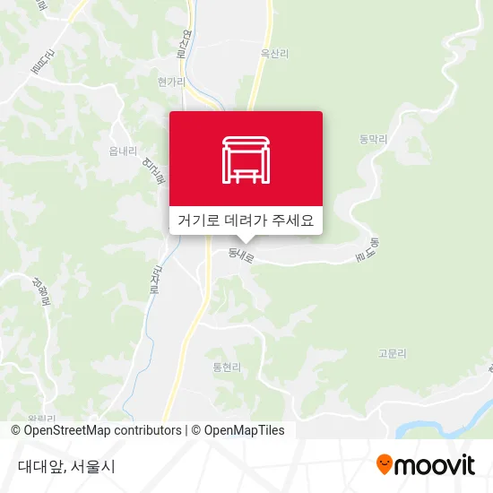 대대앞 지도