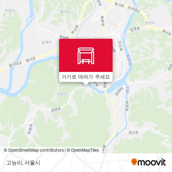 고능리 지도