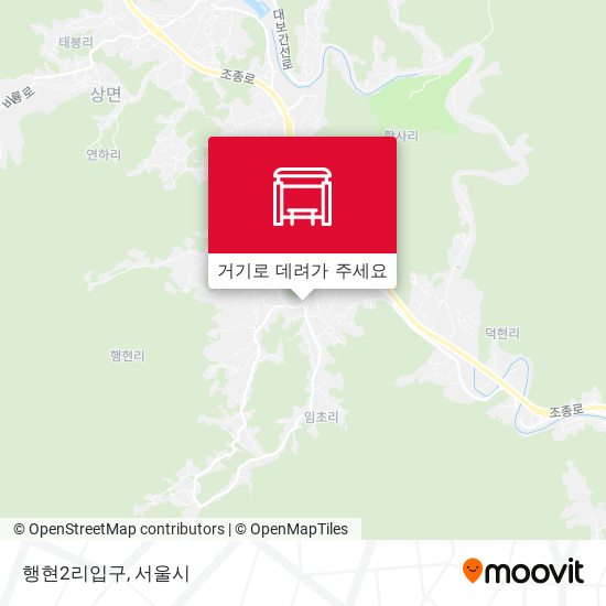 행현2리입구 지도