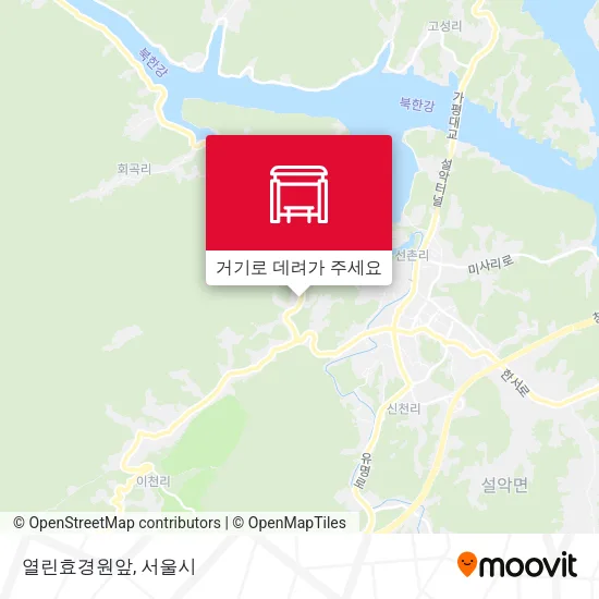 열린효경원앞 지도