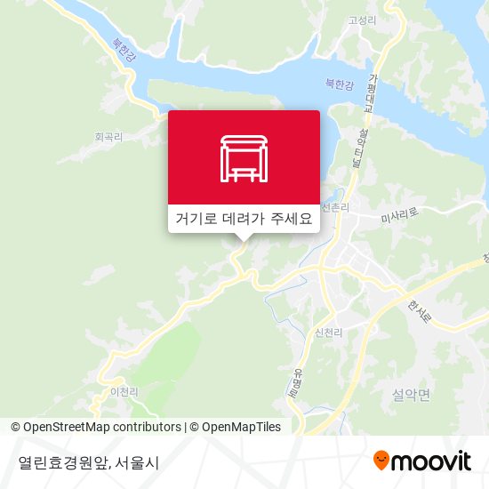 열린효경원앞 지도