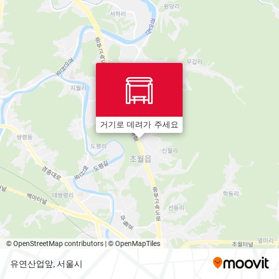 유연산업앞 지도