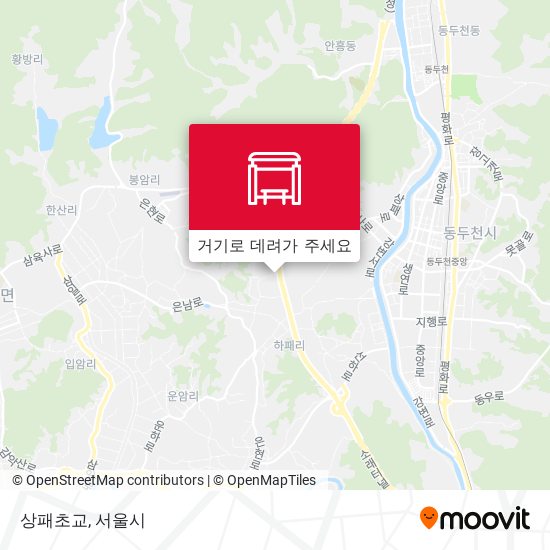 상패초교 지도