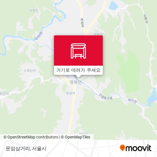 문암삼거리 지도