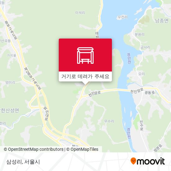 삼성리 지도