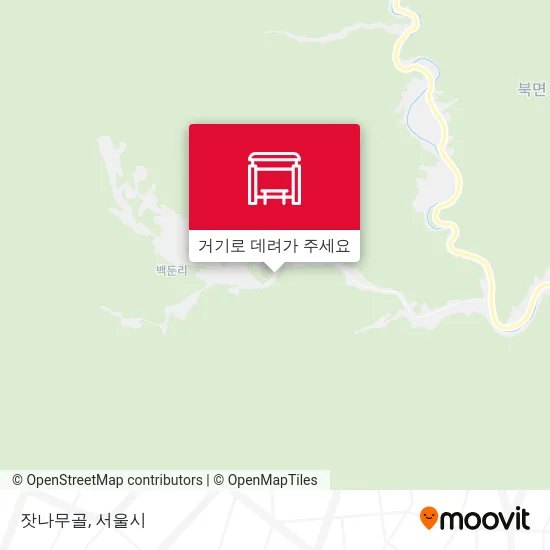 잣나무골 지도