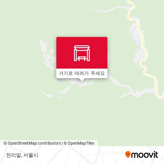 천리밑 지도