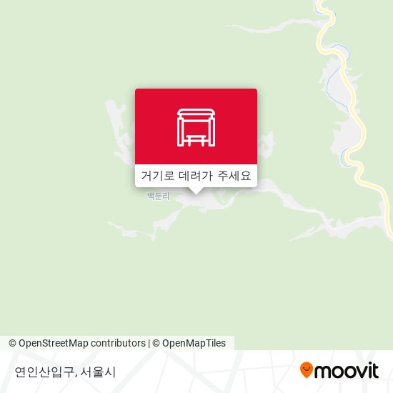 연인산입구 지도