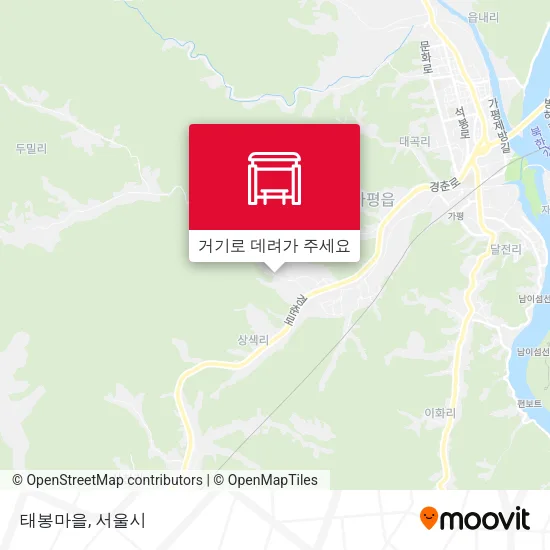 태봉마을 지도