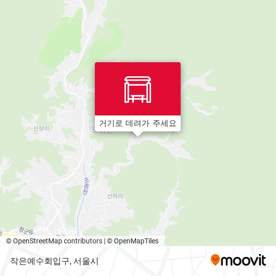 작은예수회입구 지도