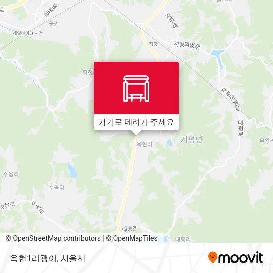 옥현1리괭이 지도