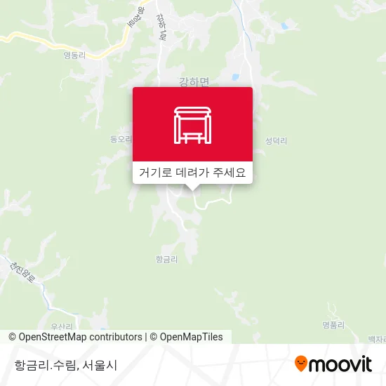 항금리.수림 지도