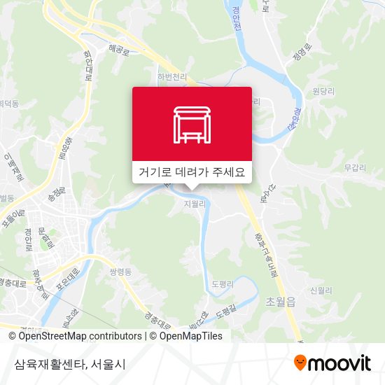 삼육재활센타 지도