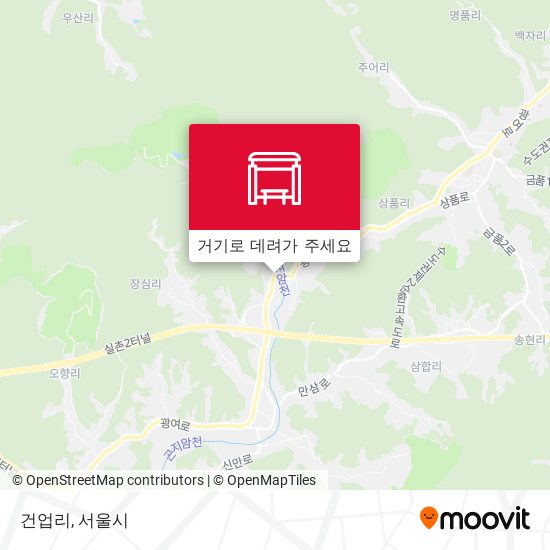 건업리 지도