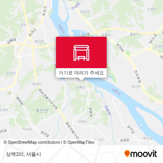 상백2리 지도