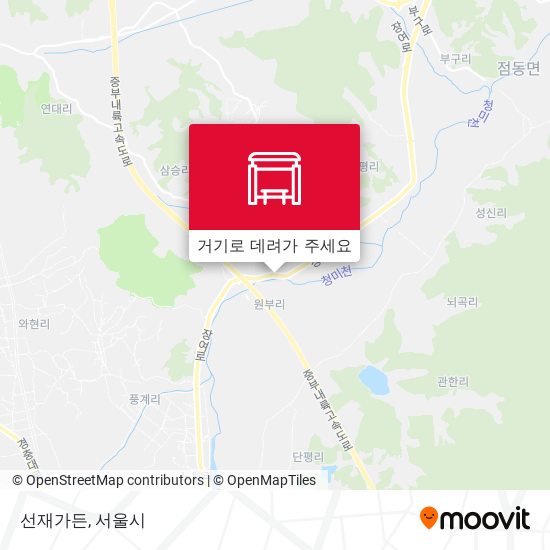 선재가든 지도