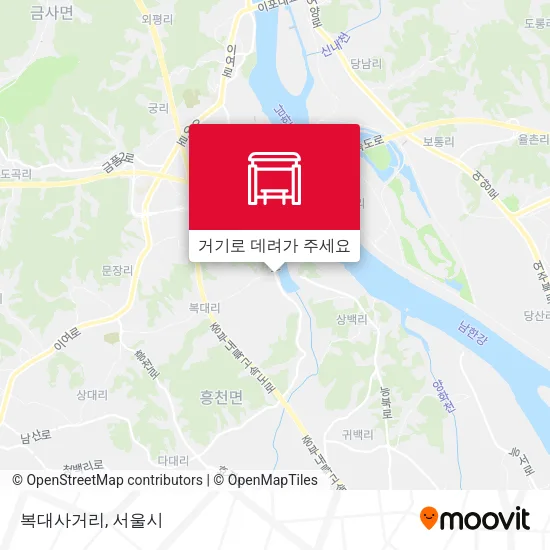 복대사거리 지도