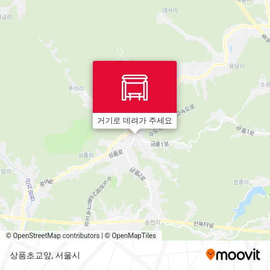 상품초교앞 지도