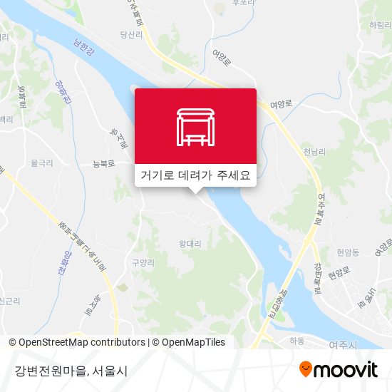 강변전원마을 지도