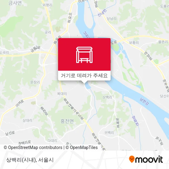 상백리(시내) 지도