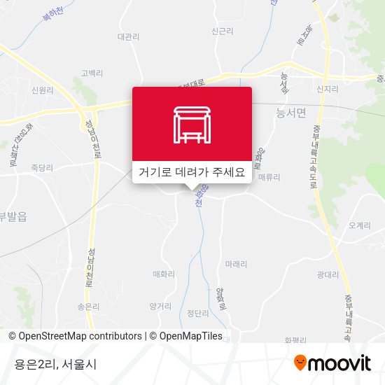 용은2리 지도