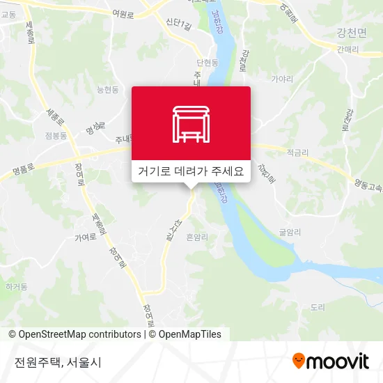 전원주택 지도