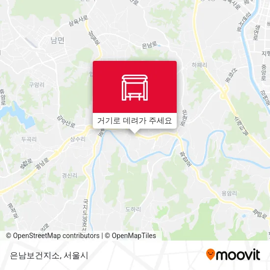 은남보건지소 지도